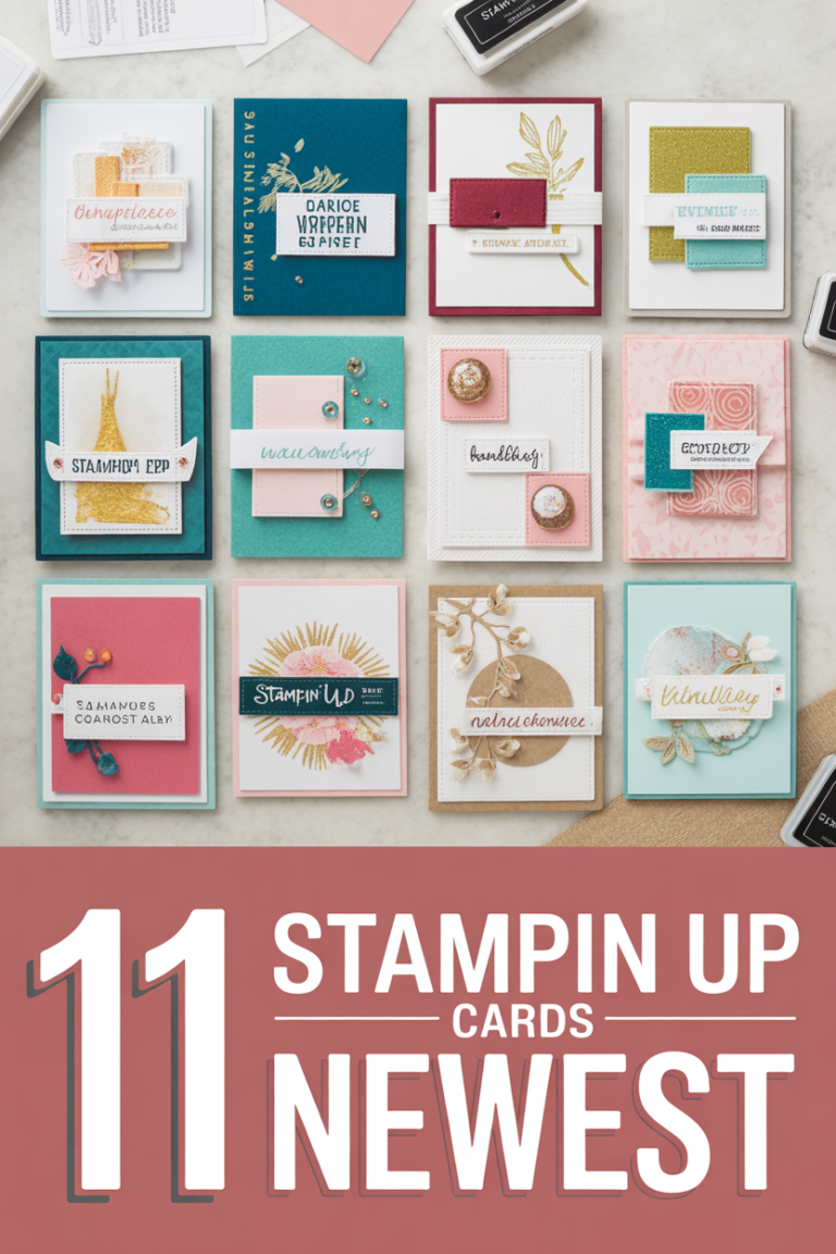 🎨 11 Stampin Up Cards Newest