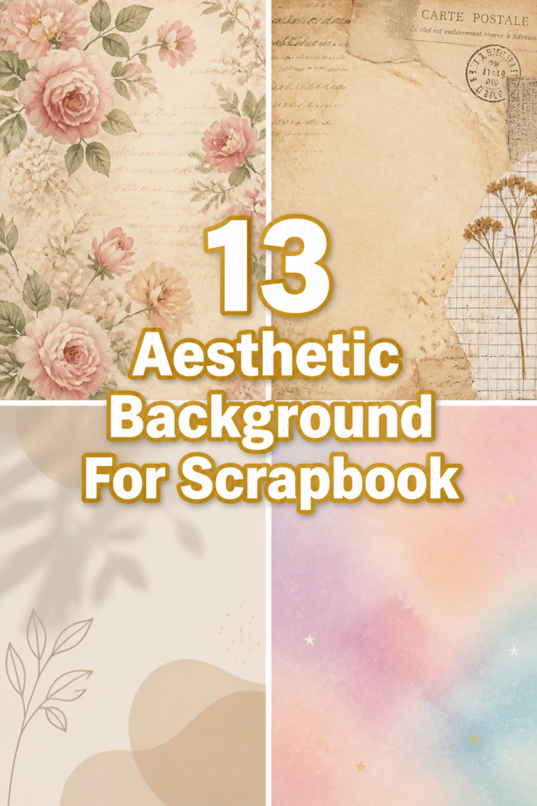 🎨 13 Aesthetic Background For Scrapbook