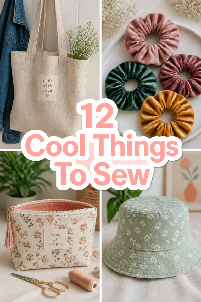 🪡 12 Cool Things To Sew