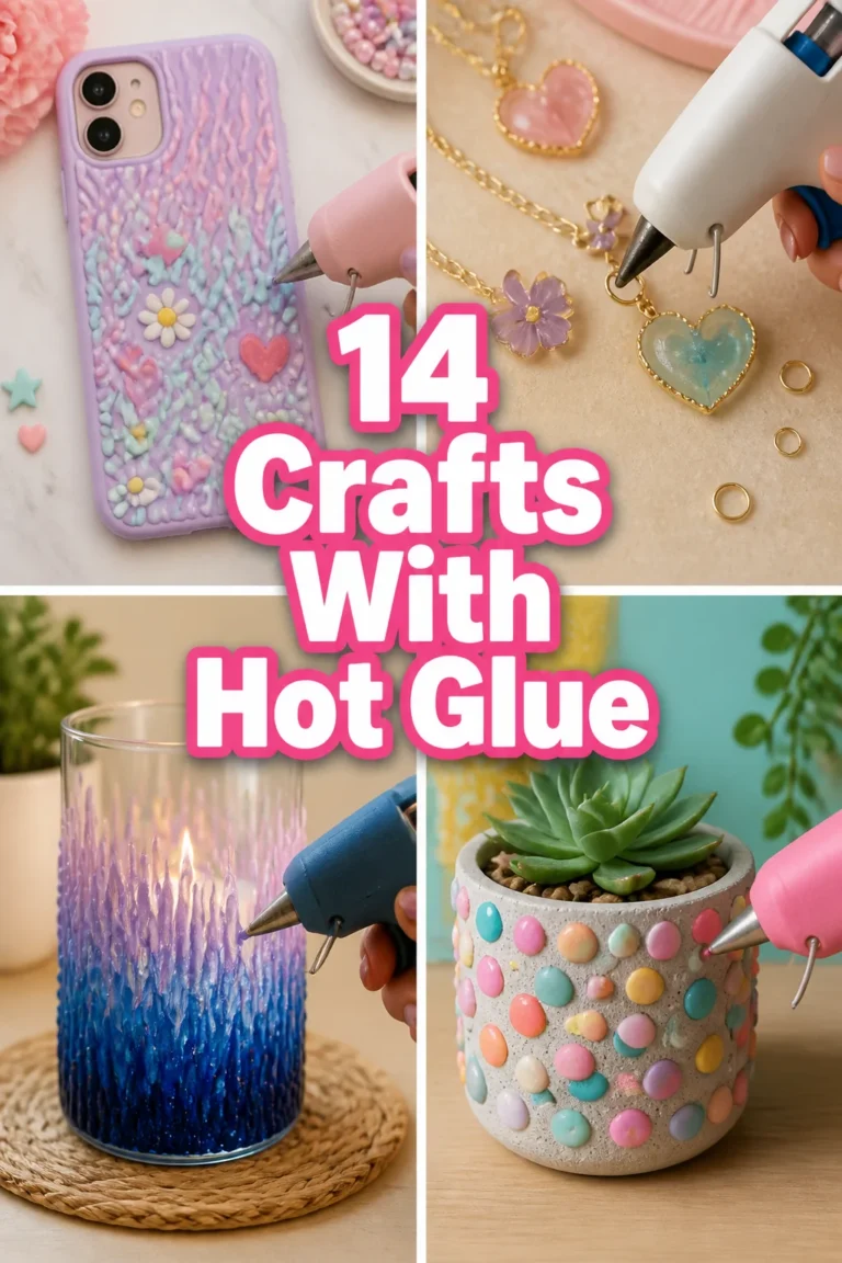 🔫 14 Crafts With Hot Glue