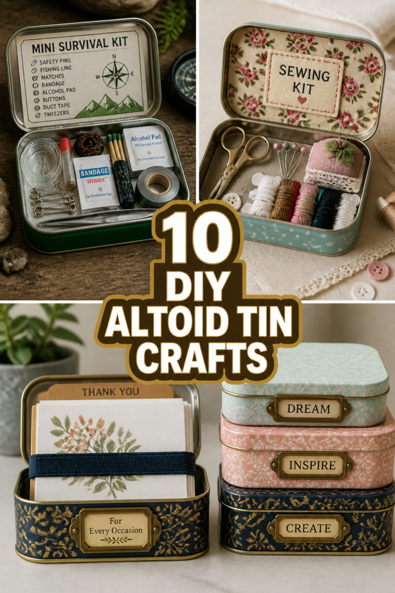 ✨ 10 DIY Altoid Tin Crafts
