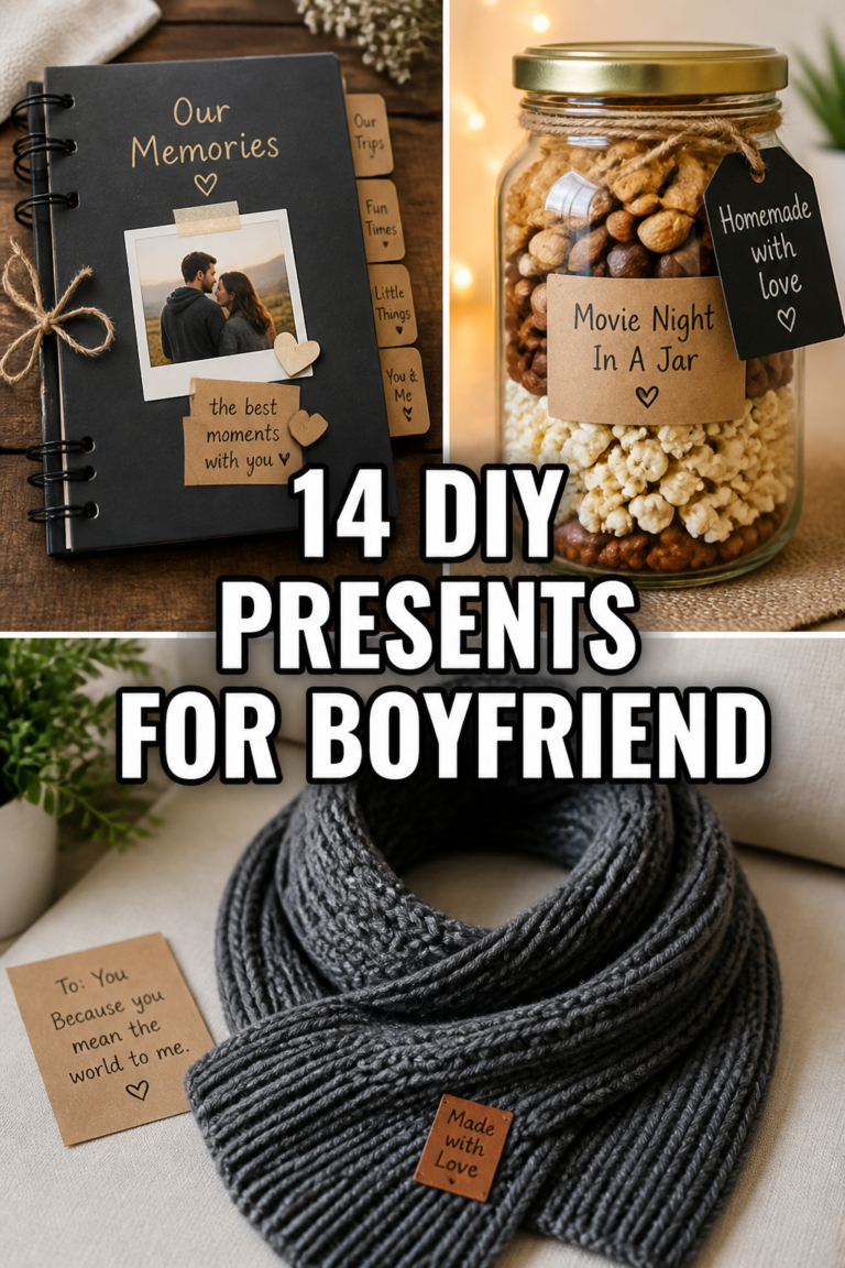 🎁 14 DIY Presents For Boyfriend