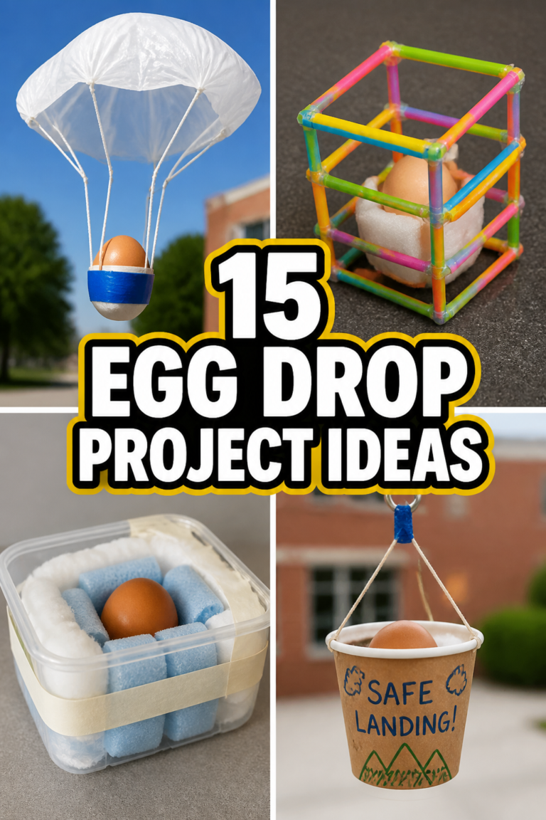 🥚 15 Egg Drop Project Ideas