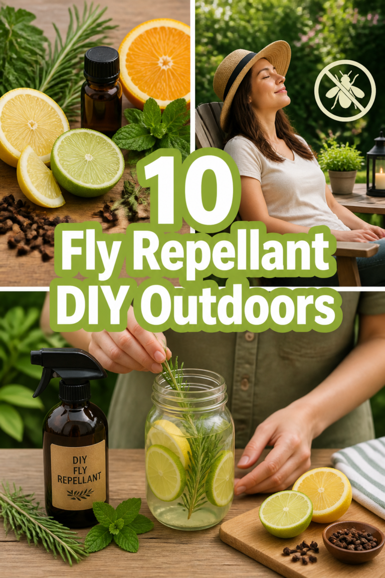 🦟 10 Fly Repellant DIY Outdoors