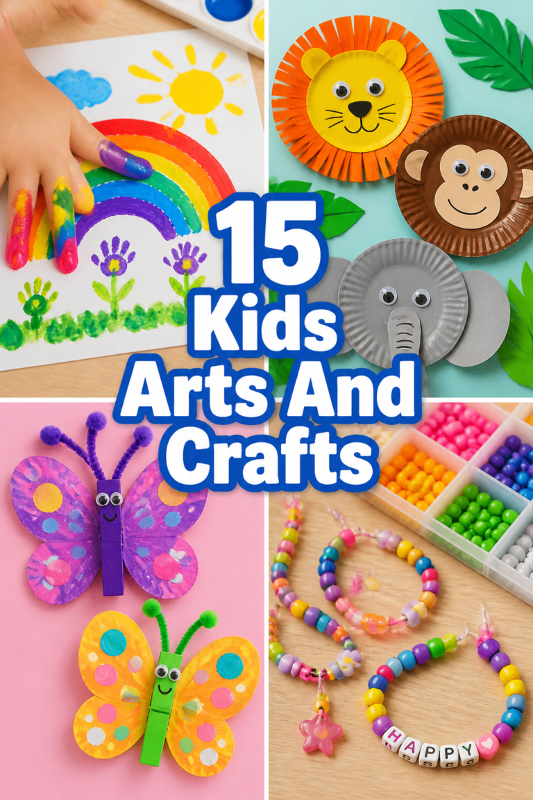 🎨 15 Kids Arts And Crafts