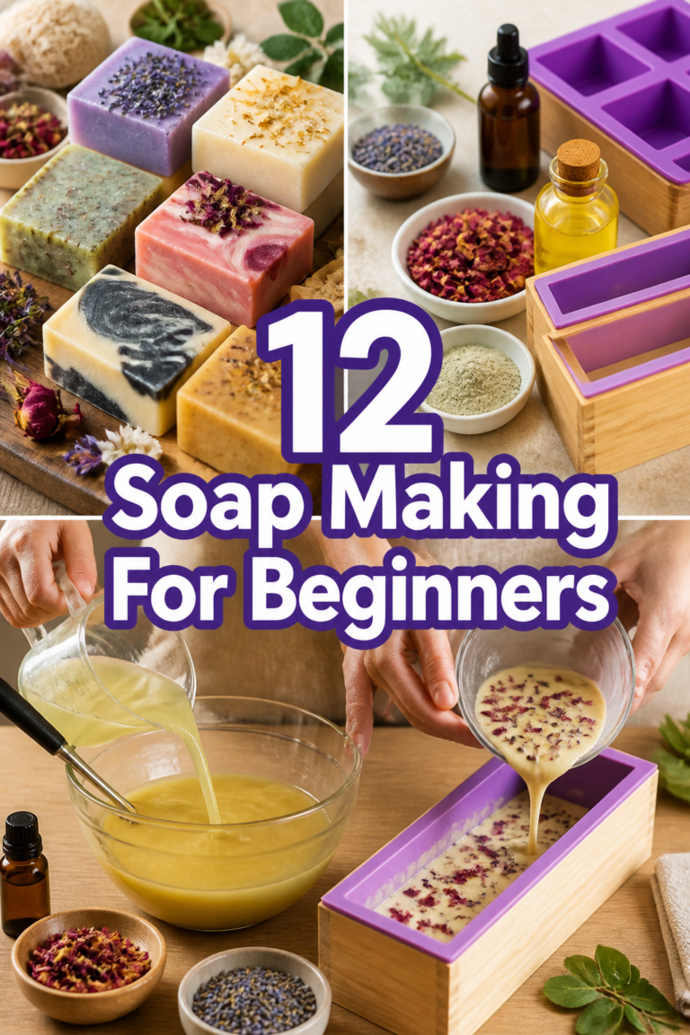 🧼 12 Soap Making For Beginners