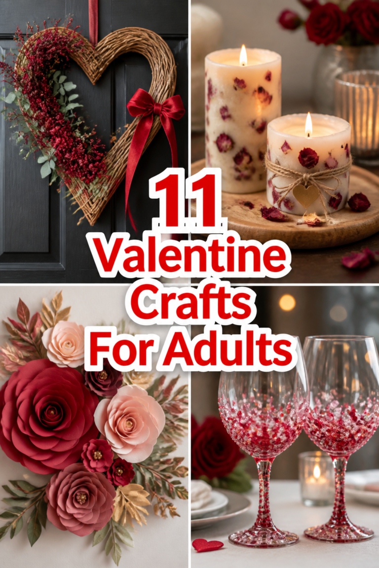 💌 11 Valentine Crafts For Adults