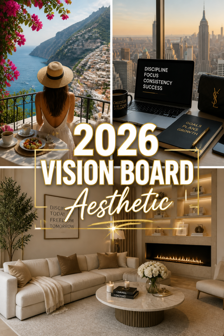 ✨ 2026 Vision Board Aesthetic