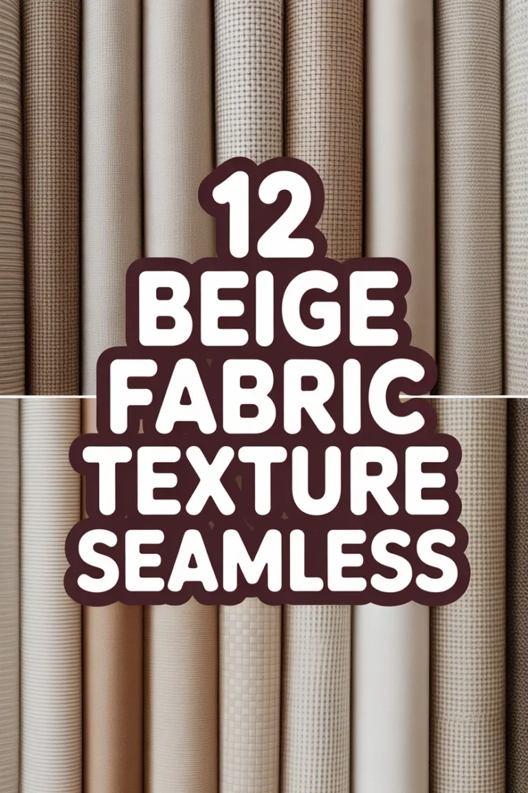🏷️ 12 Beige Fabric Texture Seamless