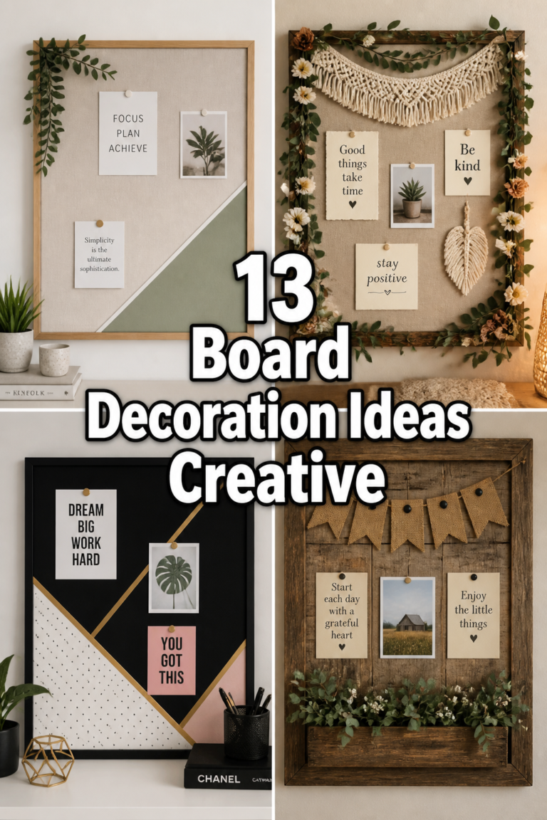 🎨 13 Board Decoration Ideas Creative