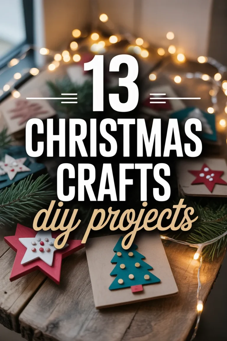 🎄 13 Christmas Crafts DIY Projects