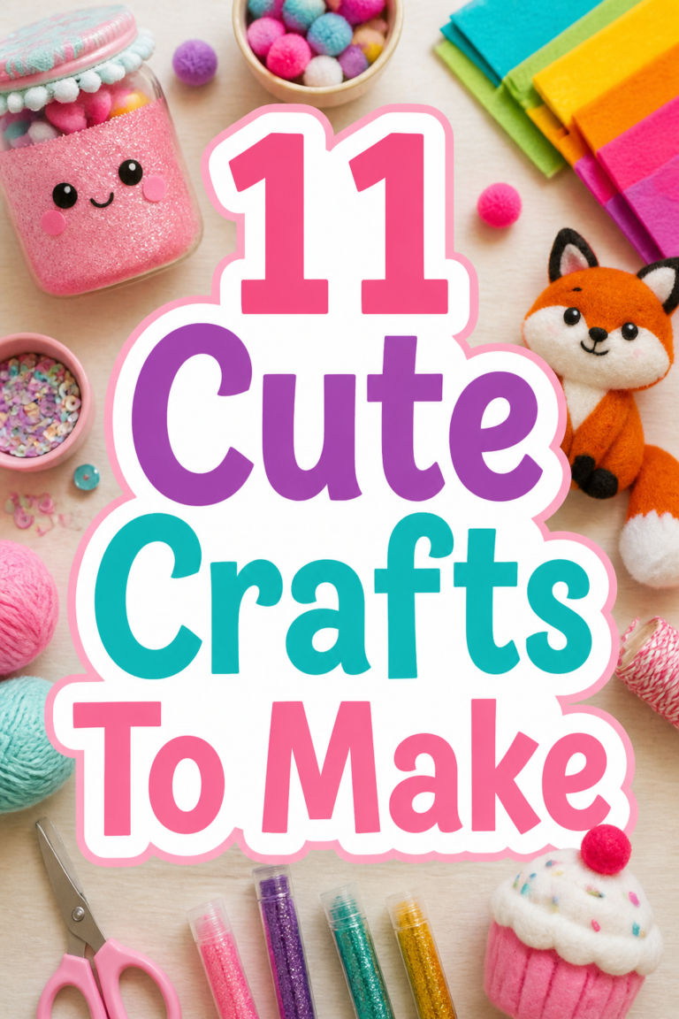 🎀 11 Cute Crafts To Make