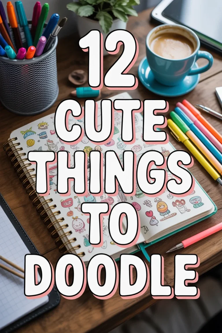 ✨ 12 Cute Things To Doodle