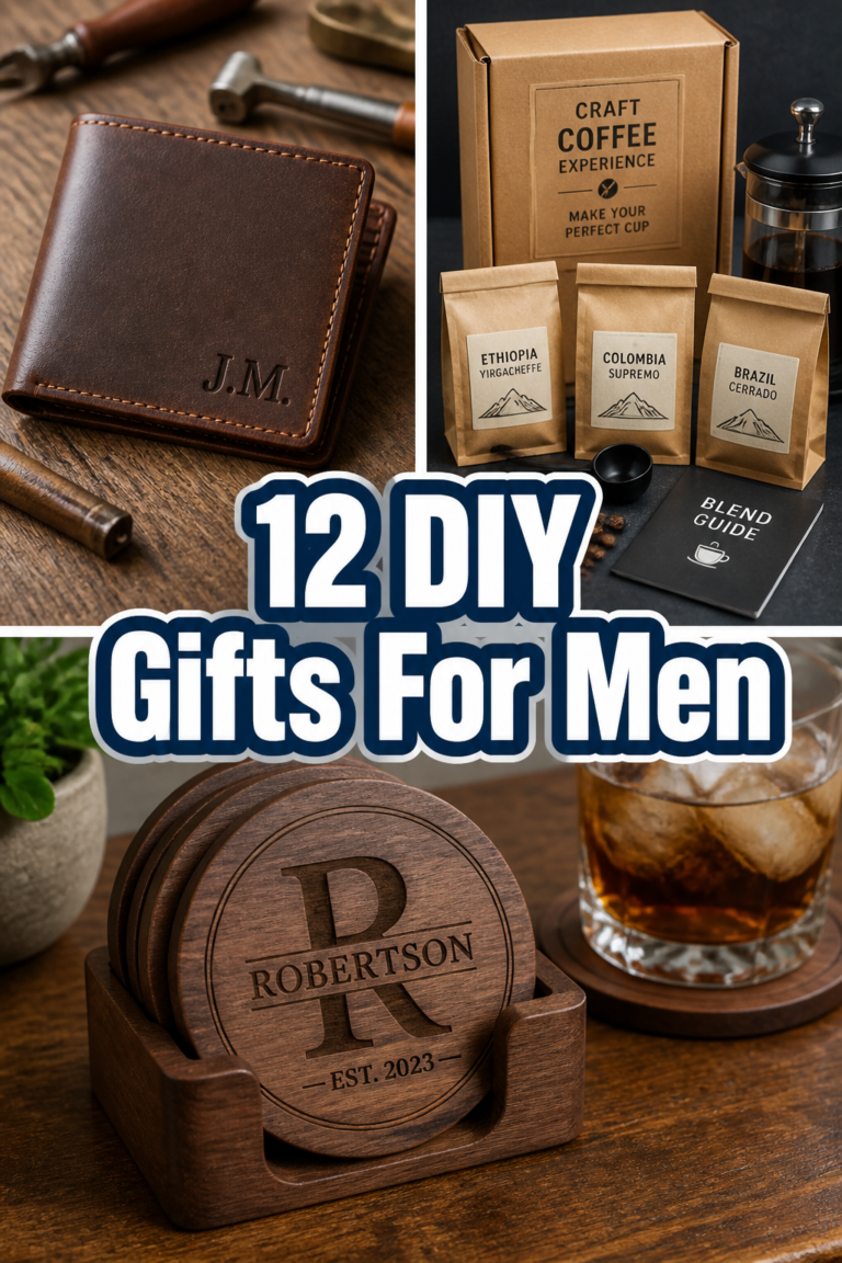 🛠️ 12 DIY Gifts For Men