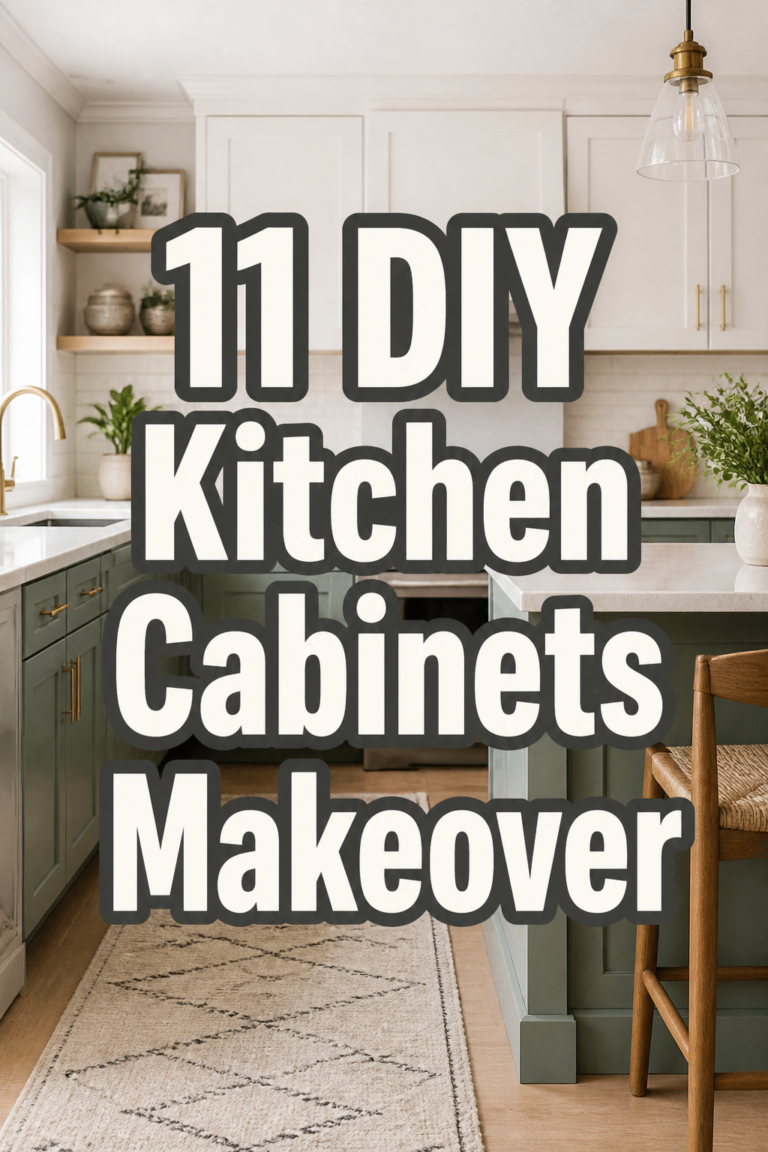 🎨 11 DIY Kitchen Cabinets Makeover