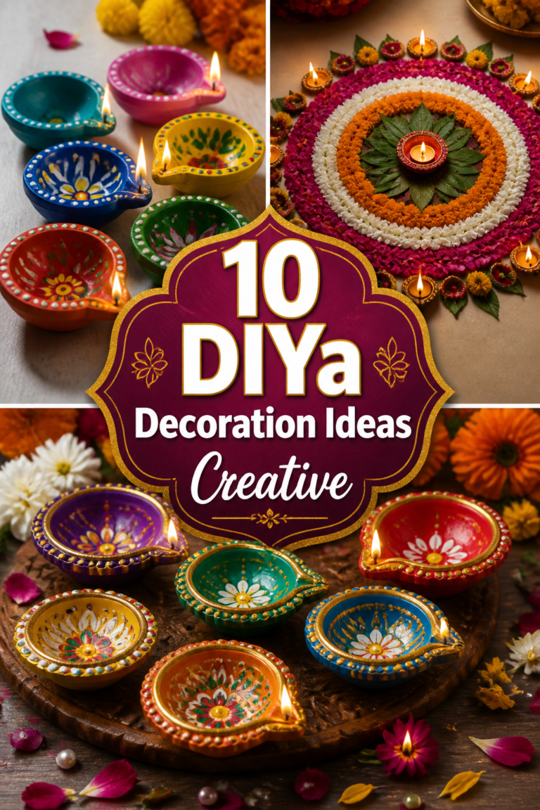 🪔 10 DIYa Decoration Ideas Creative