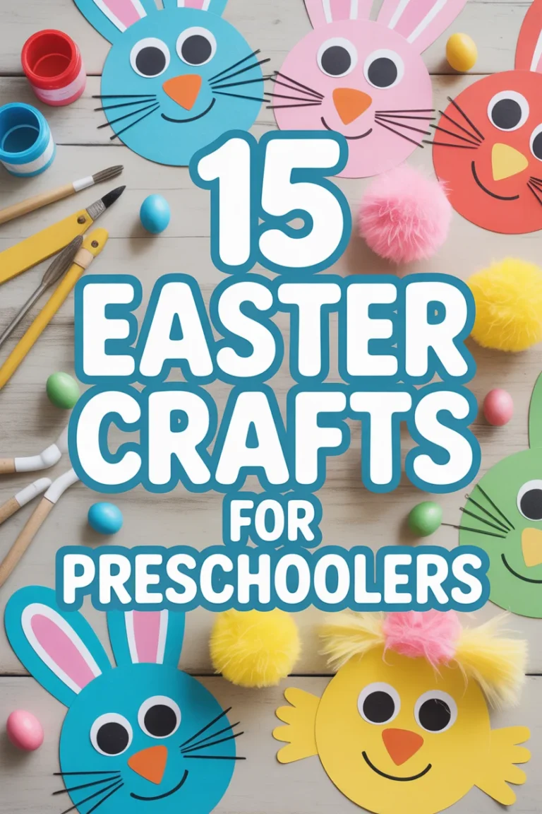🐰 15 Easter Crafts For Preschoolers