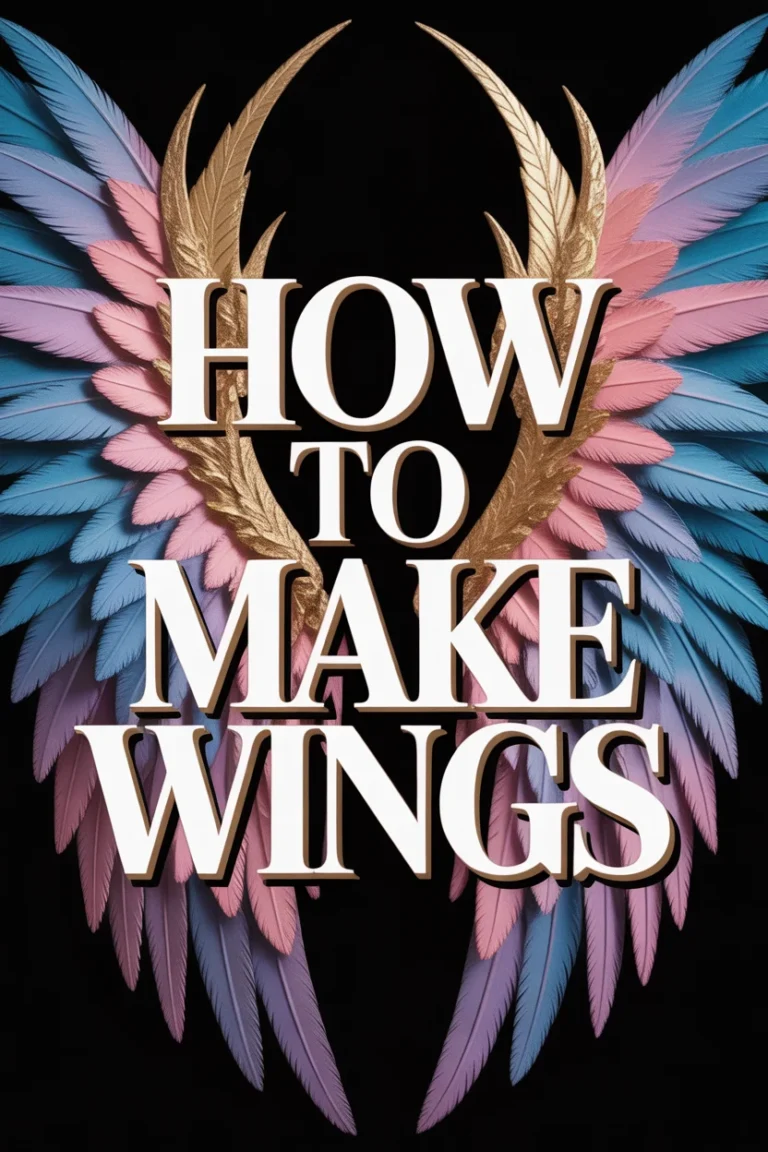 🦋 How To Make Wings