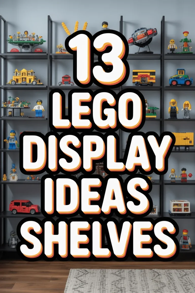 🧱 13 Lego Display Ideas Shelves