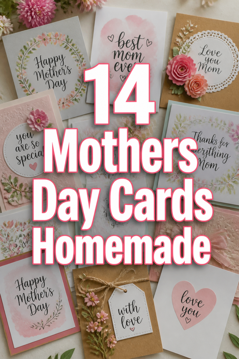 🌸 14 Mothers Day Cards Homemade