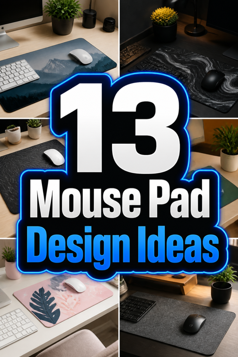 🖱️ 13 Mouse Pad Design Ideas