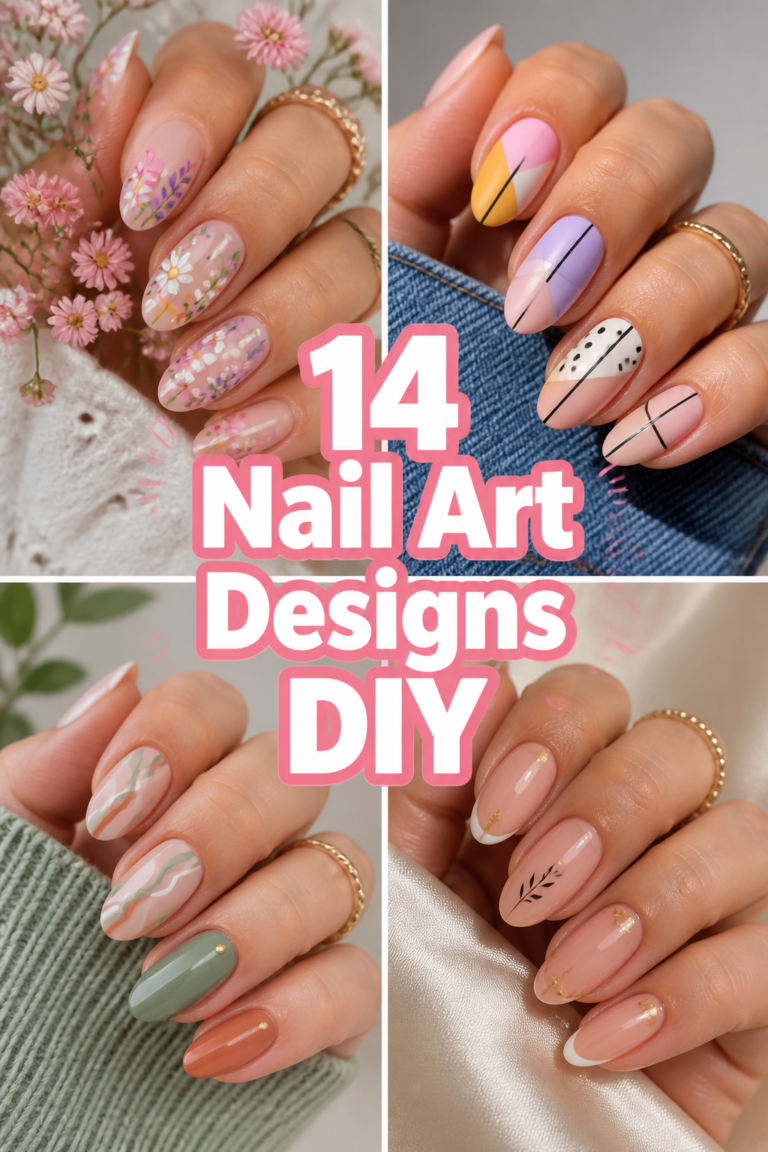💅 14 Nail Art Designs DIY