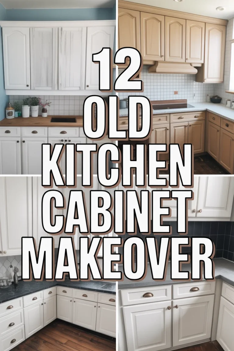 🎨 12 Old Kitchen Cabinet Makeover