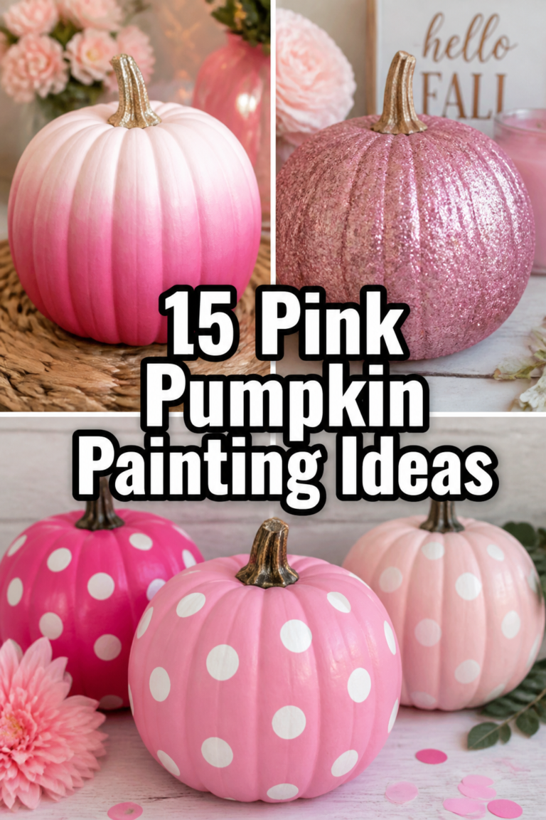 🎃 15 Pink Pumpkin Painting Ideas