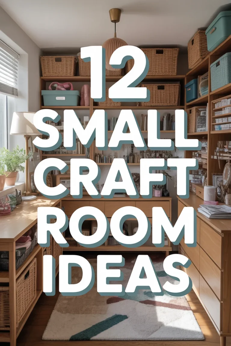 ✂️ 12 Small Craft Room Ideas