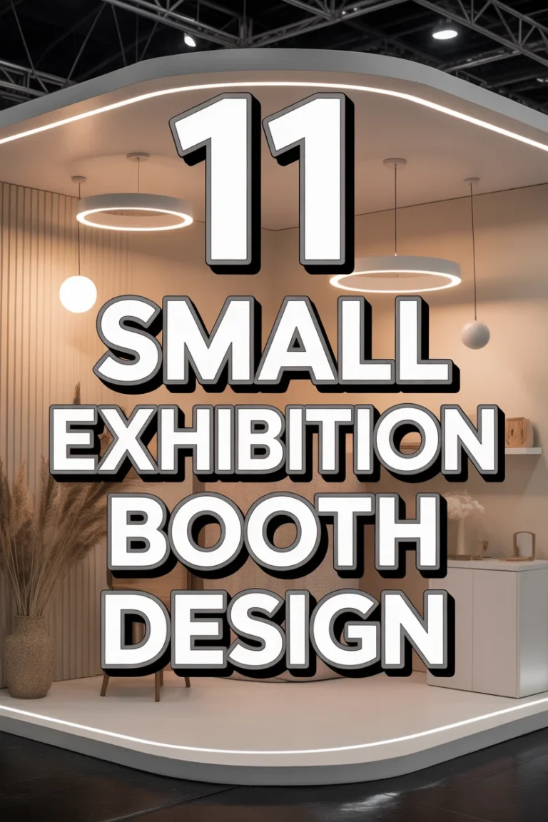 💡 11 Small Exhibition Booth Design
