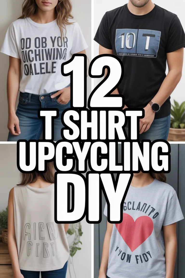 👕 12 T Shirt Upcycling DIY