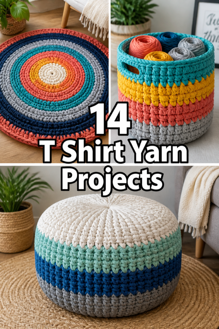 🧶 14 T Shirt Yarn Projects