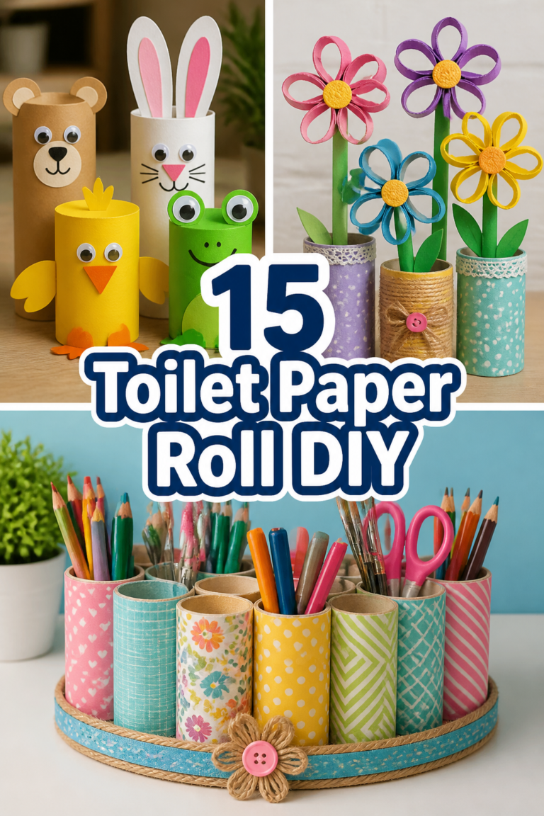 💡 15 Toilet Paper Roll DIY