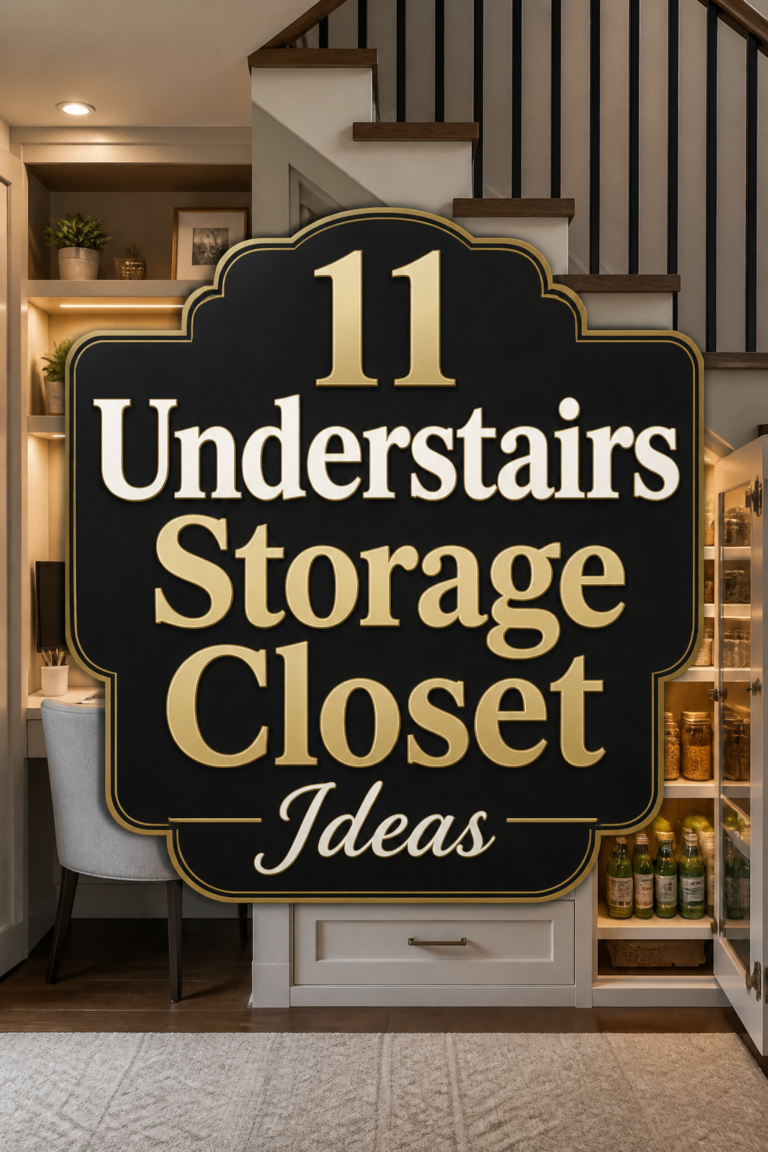 🏡 11 Understairs Storage Closet Ideas